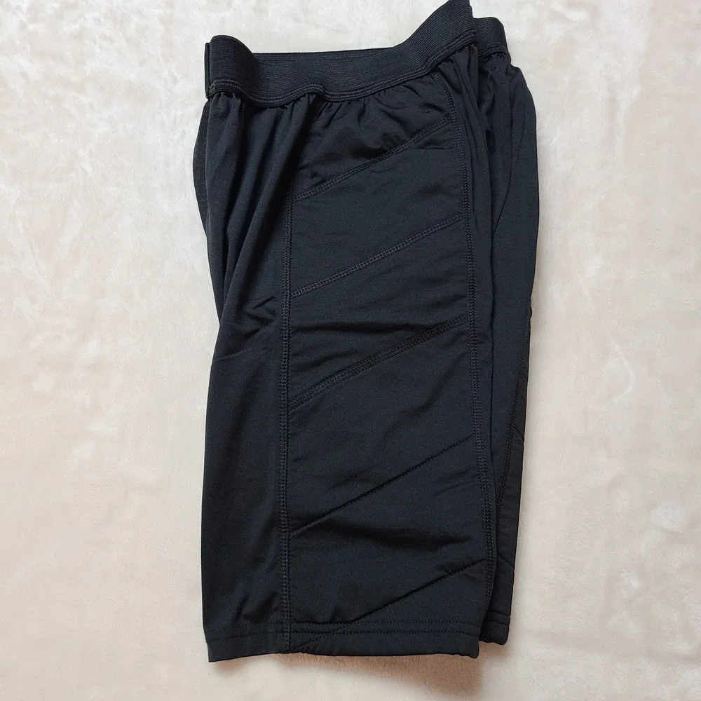 Adidas Sliding Shorts Triple Stripe Slider Climalite Men's Medium Cup Pocket